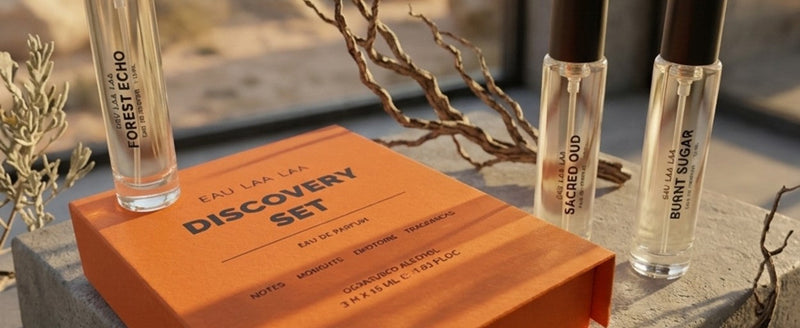 Discover Luxury Perfume Discovery Sets in India by EAU LAA LAA
