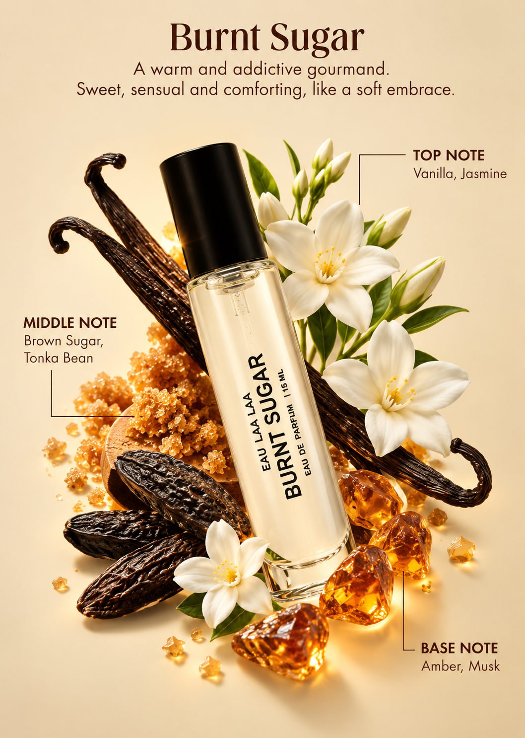 BURNT SUGAR PERFUME 15 Ml