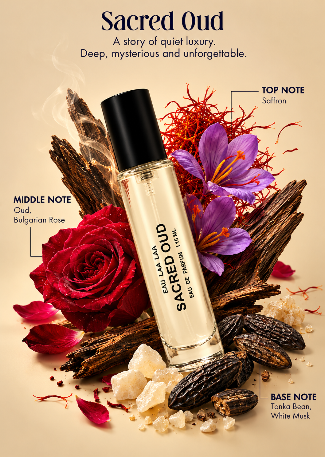 SACRED OUD PERFUME 15 Ml